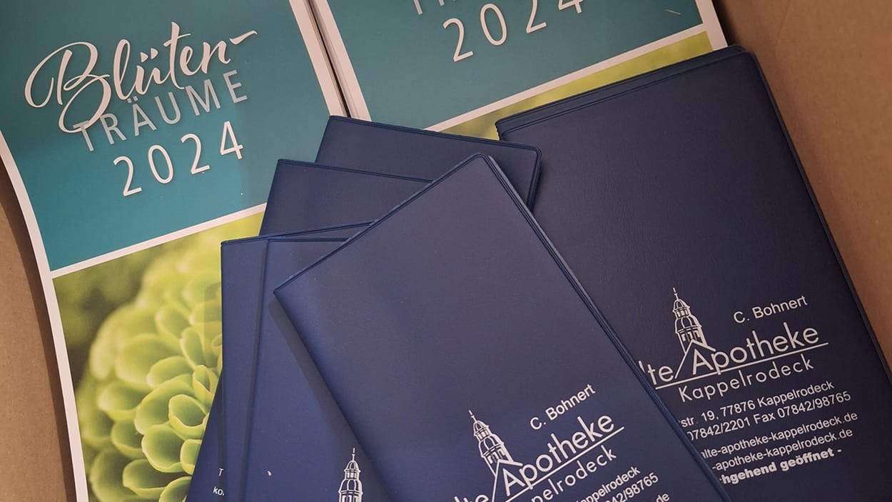 Unsere Kalender 2024 sind da! Alte Apotheke in 77876 Kappelrodeck